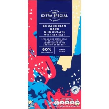 ASDA Extra Special Ecuadorian Dark Chocolate with Sea Salt