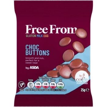 ASDA Free From Choc Buttons