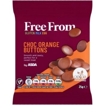 ASDA Free From Choc Orange Buttons