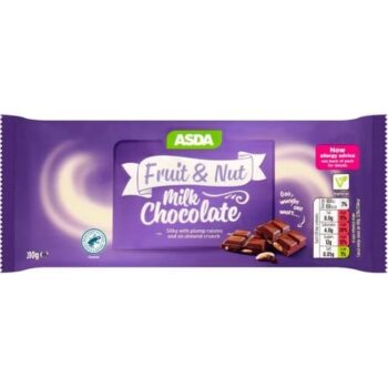 ASDA Fruit & Nut Milk Chocolate
