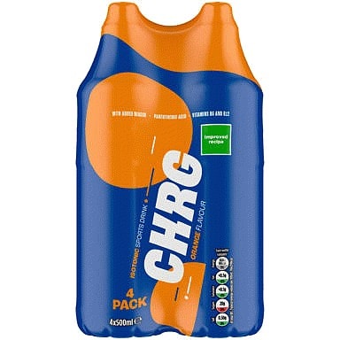 ASDA Isotonic Sports Drink Chrg Orange Flavour (4 x 500ml)