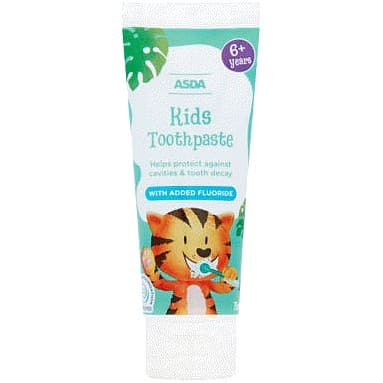 ASDA Kids Toothpaste 6+ Years (75ml)