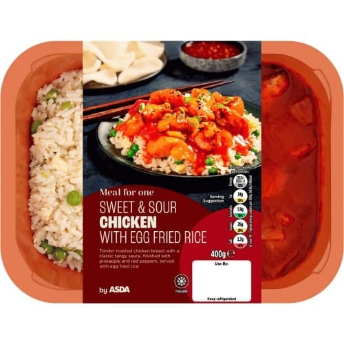 ASDA Meal For One Sweet & Sour Chicken with Egg Fried Rice