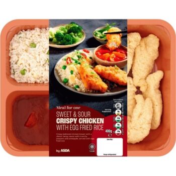 ASDA Meal For One Sweet & Sour Crispy Chicken with Egg Fried Rice