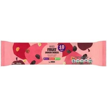 ASDA Mixed Fruit Snack Boxes (10 x 14g, 140g)