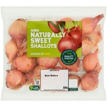 ASDA Naturally Sweet Shallots (300g)