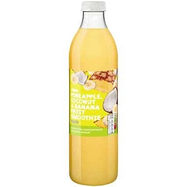 ASDA Pineapple Coconut & Banana Fruit Smoothie (750ml)