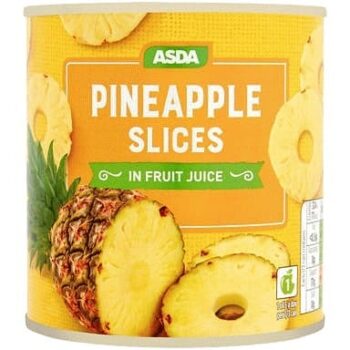 ASDA Pineapple Slices in Fruit Juice (432g)