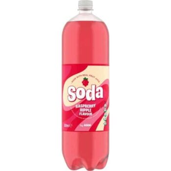 ASDA Raspberry Ripple Flavour Soda