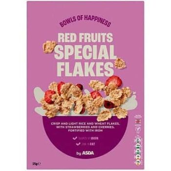 ASDA Red Fruits Special Flakes (375g)