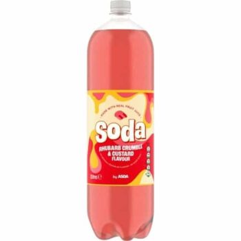 ASDA Rhubarb Crumble & Custard Flavour Soda