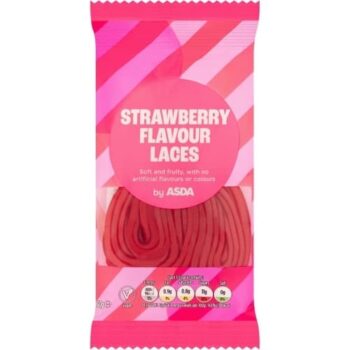 ASDA Strawberry Flavour Laces