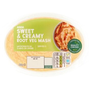 ASDA Sweet & Creamy Root Veg Mash (400g)