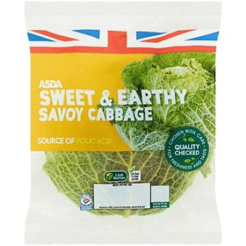 ASDA Sweet & Earthy Savoy Cabbage
