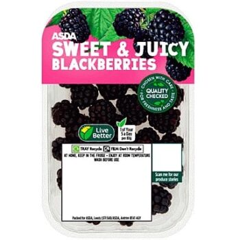 ASDA Sweet & Juicy Blackberries
