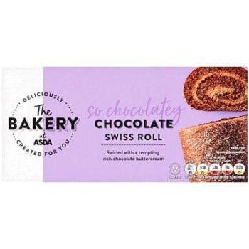 ASDA The Bakery Chocolate Swiss Roll