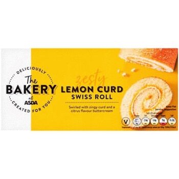 ASDA The Bakery The Bakery Lemon Curd Swiss Roll
