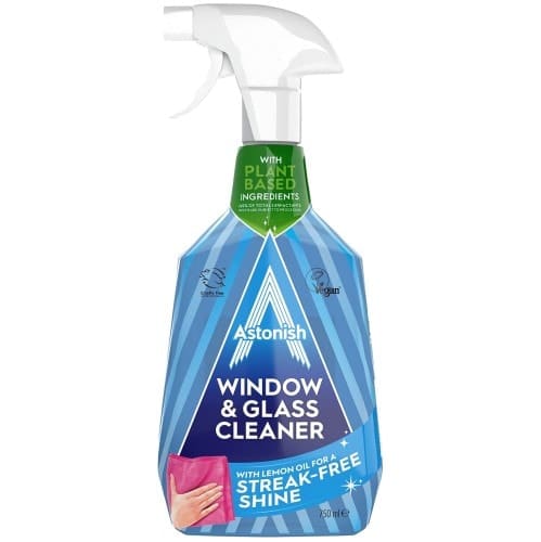 Astonish Window & Glass Cleaner Spray Eucalyptus & Lemon (750ml)