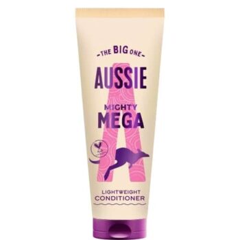 Aussie Mighty Mega Lightweight Conditioner 275ml. Daily Moisturiser for All Hair Types (275ml)