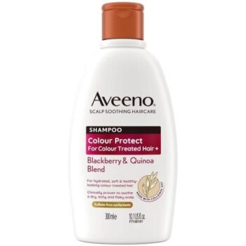 Aveeno Colour Protect+ Blackberry & Quinoa Shampoo Blend (300ml)