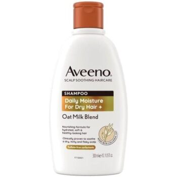 Aveeno Daily Moisture+ Oat Milk Blend Haircare Shampoo (300ml)
