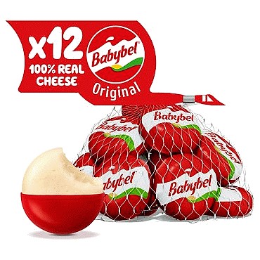 Babybel Mini Original Cheese Snacks (12 x 20g)