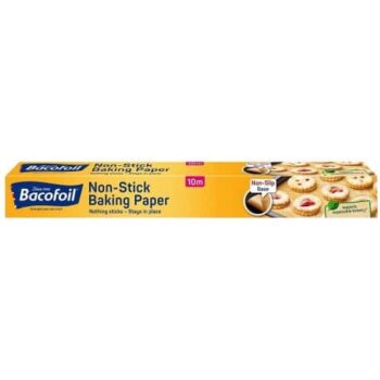 Bacofoil Non-Stick Baking Paper with Non Slip Base 10mx38cm (10m)