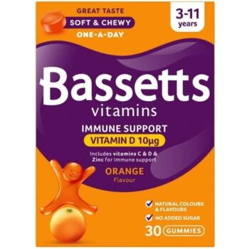 Bassetts Vitamins Immune Support Orange 3-11 years (30)