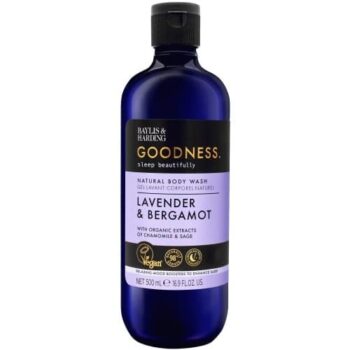 Baylis & Harding Goodness Natural Lavender & Bergamot Sleep Body Wash (500ml)