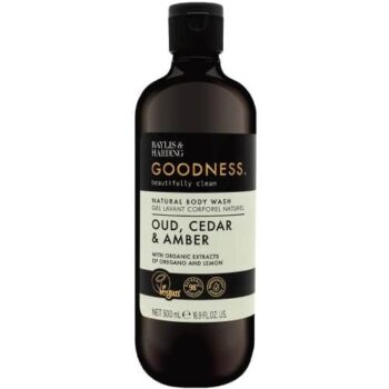Baylis & Harding Goodness Oud Cedar & Amber Body Wash (500ml)