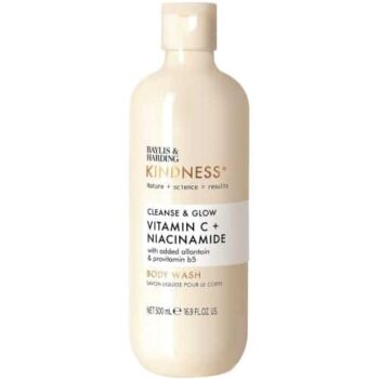 Baylis & Harding Kindness+ Vitamin C Cleanse & Glow Body Wash (500ml)