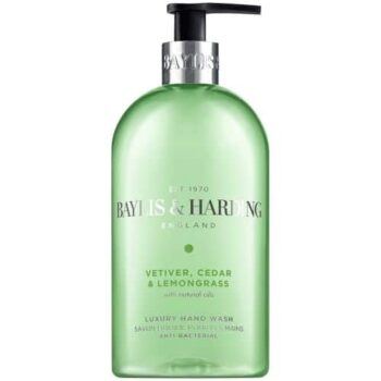 Baylis & Harding Vetiver Cedar & Lemongrass Anti-Bacterial Hand Wash (500ml)
