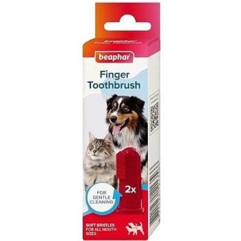 Beaphar Soft Finger Toothbrush For Cats & Dogs (2)