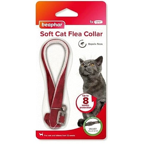 Beaphar Soft Velvet Flea Repellent Collar For Cats