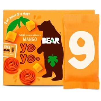 Bear Mango Yo Yos Family Pack (9 x 20g)