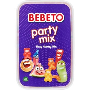 Bebeto Fizzy Gummy Sweets Party Mix Tub