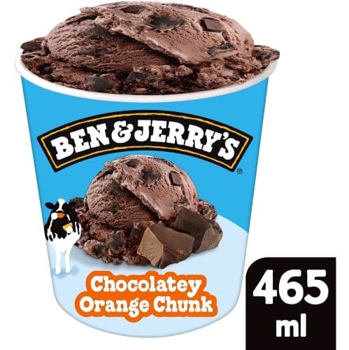 Ben & Jerry's Ice Cream Tub Chocolatey Orange Chunk (465ml)