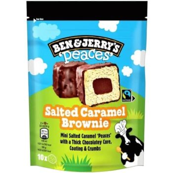 Ben & Jerry's Salted Caramel Brownie Ice Cream Peaces 10MP (160ml)