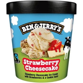 Ben & Jerry's Strawberry Cheesecake Ice Cream Tub (465ml)