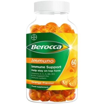 Berocca Immuno Orange Flavour 60Gummies (60)