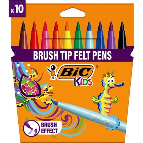 Bic Kids Kids Brush Tip Felt Pens