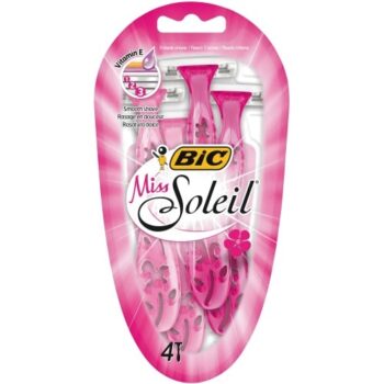 Bic Miss Soleil Triple Blade Disposable Women's Razors (4)