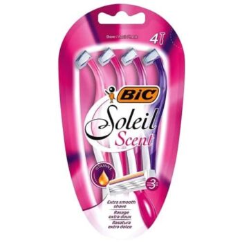 Bic Soleil Scent 3 Blade Disposable Women's Razors (4)
