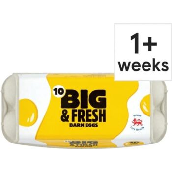 Big & Fresh 10 Large Barn Eggs