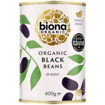 Biona Organic Black Beans in Water (400g)