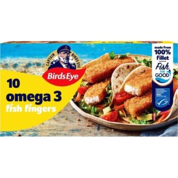 Birds Eye 10 Omega 3 Fish Fingers (10 x 280g)