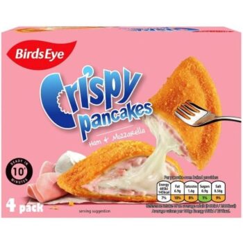 Birds Eye 4 Crispy Pancakes Ham & Mozzarella (4 x 250g)
