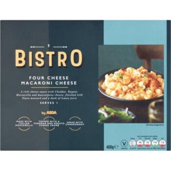 Bistro by ASDA Four Cheese Macaroni Cheese