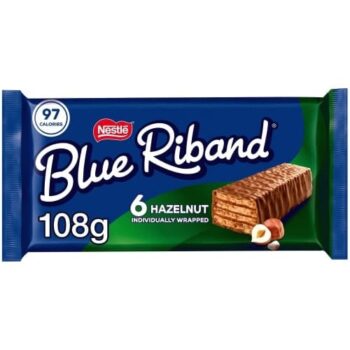 Blue Riband Hazelnut Wafer Biscuit Bar Multipack (6 x 108g)