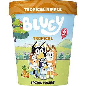 Bluey Tropical Frozen Yogurt (480ml)